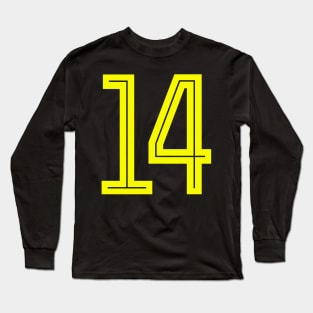 Yellow 14 Long Sleeve T-Shirt